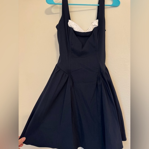 NWT Boohoo MilkMaid Navy Mini Dress- US 8 - Picture 5 of 9